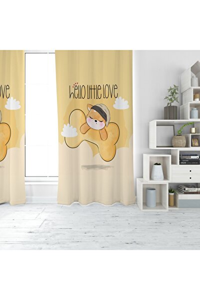 EVSEHOMES Câinele adormit cu imprimare digitală Cortina de fundal cu o singur...