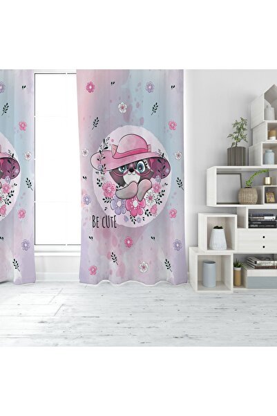 EVSEHOMES CUTE RACONȚĂ IMprimare digitală PERDEAUĂ DE FOLOSĂ CU O ARIPI