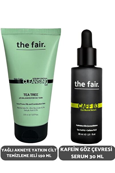 the fair. the fair. Yağlı Akneye Yatkın Cilt Temizleme Jeli 150 ml ve Kafein ...