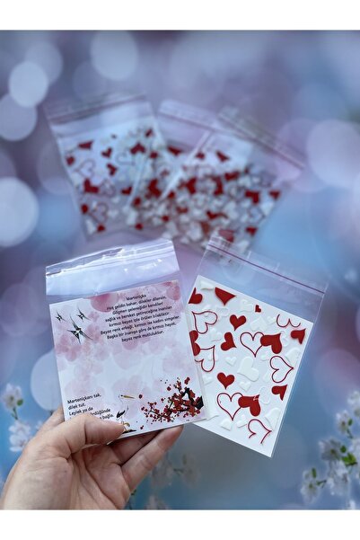 eylülün etiket fabrikası Card Marteniçka - Tematică Barza - 30 Bucăți 9,2 Cm.