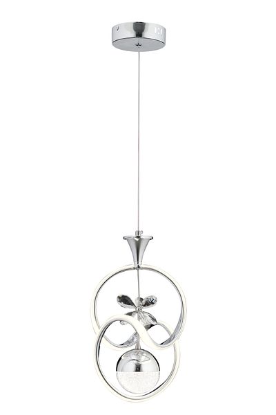 OSC HOME Led Chandelier Wind Pendant Lamp - 3 Colors Worked Living Room, Hall, Entrance, Kitchen
