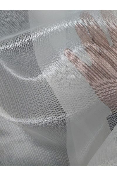 Brillante Cortina din tul Armor Camera de zi și sufragerie Cortina din tul Pliu normal 1/2,5