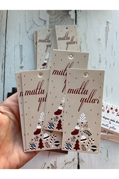 eylülün etiket fabrikası Felicitare de Anul Nou 9,5-4 Cm. La mulți ani (CU GA...