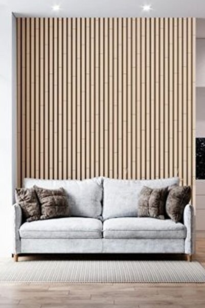 Aoz atölye Akçaağaç Duvar Çıtası 1 Paket (100 ADET) 50 X 5 Cm Dekoratif Şerit...