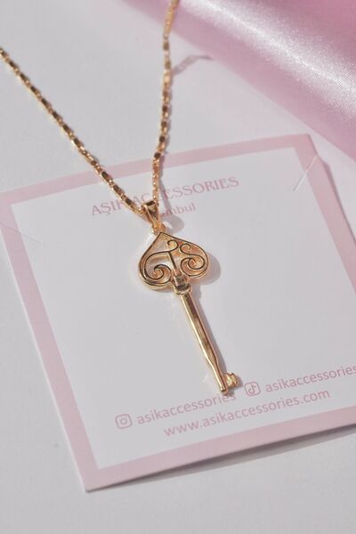 AŞIK ACCESSORIES Taylor Swift Anahtar Kolye - "ı Knew You Were Trouble"