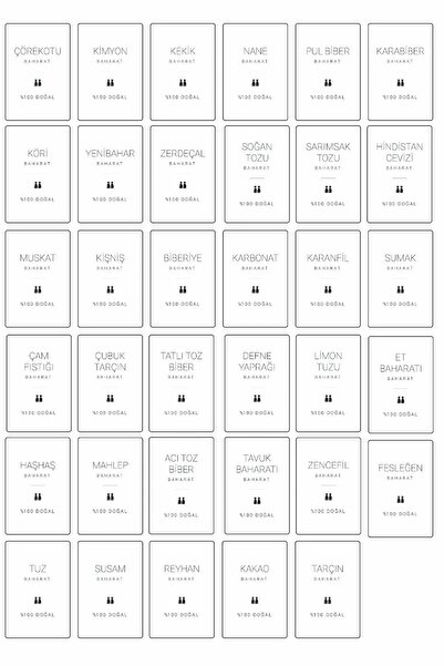 zezedesing 10-Piece Bamboo Vacuum Lid Glass Spice Jar Set with Bamboo Rotating Stand 300ML