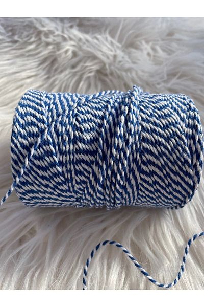 eylülün etiket fabrikası Packing/tying Rope Blue-white Color 200 M.