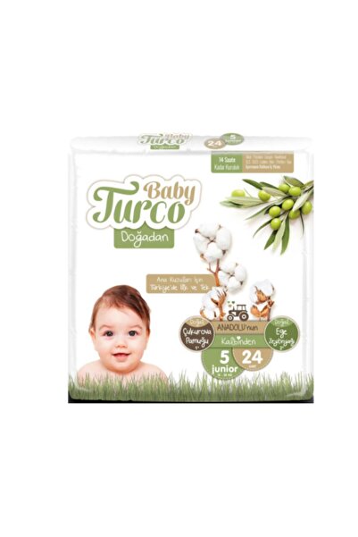 Baby Turco دوجادان مقاس 5 جونيور 24 قطعة 12-25 كجم