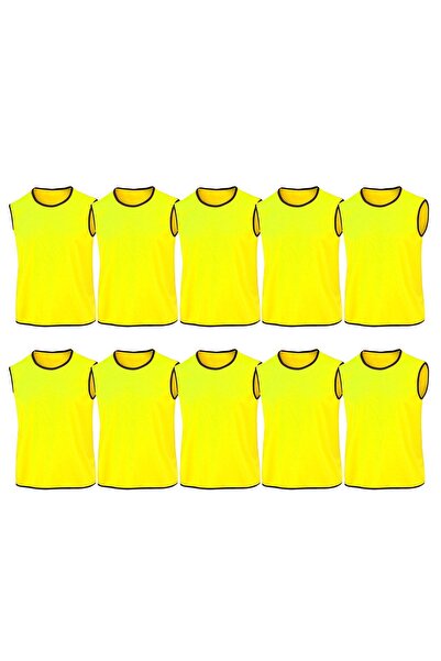 GAZELMANYA 10 Adet Antrenman Yeleği Halı Saha Yeleği Idman Yeleği Halısaha Yeleği Yetişkin Ve Çocuk Beden Bip