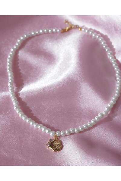 AŞIK ACCESSORIES Monsterhigh Temalı Suni Incili Choker Kolye