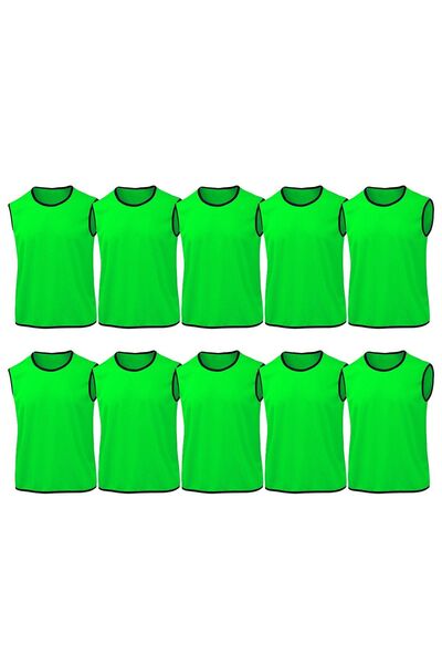 GAZELMANYA 10 Adet Antrenman Yeleği Halı Saha Yeleği Idman Yeleği Halısaha Yeleği Yetişkin Ve Çocuk Beden