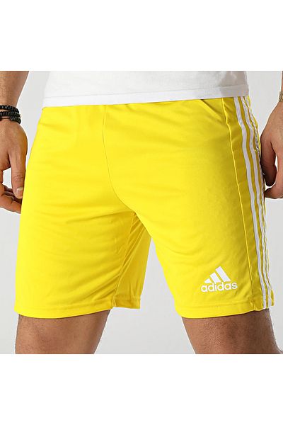 Mens yellow adidas shorts top
