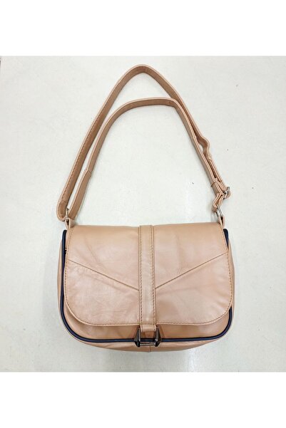 Martello Hakiki deri  omuz çantası
