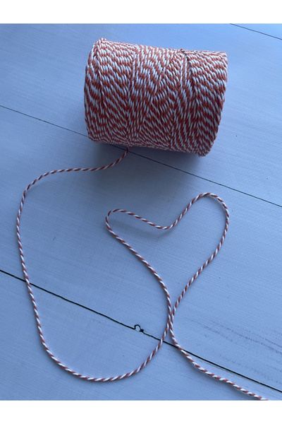 eylülün etiket fabrikası Packing/tying Rope Orange-white Color 200 M.