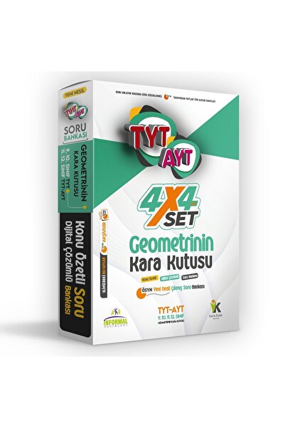 Karakutu Yayınları Yks Tyt-ayt Geometrinin Kara Kutusu Konu Özetli D. Çözümlü...
