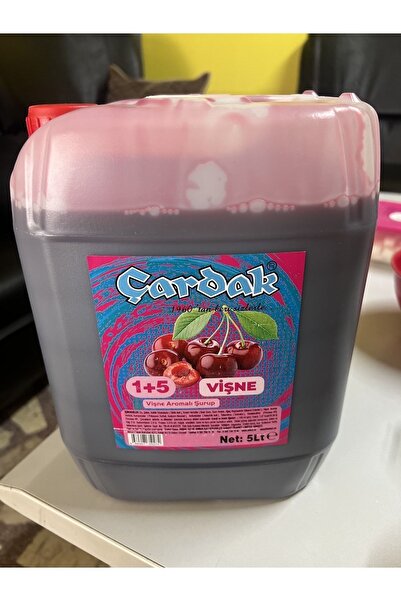 Çardak Vişne Konsantre Şurubu Meyve Suyu 1+5 Litre
