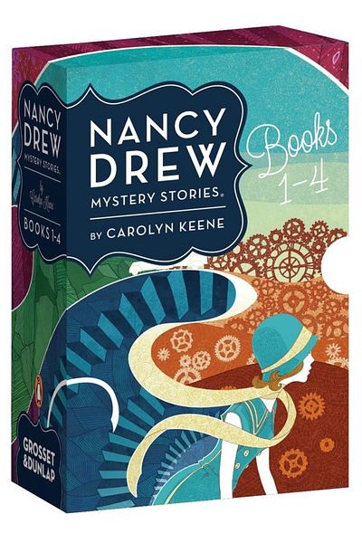 Penguin Books Nancy Drew Mystery Stories 1-4 Set - Carolyn Keene