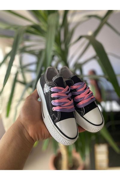 STARYOU STORE In negru - Pantofi sport casual, imprimat