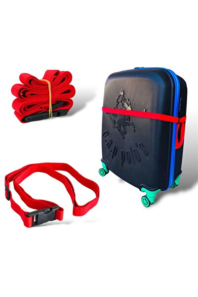 BALP Premium Kırmızı  Rengi Valiz Kemeri 1 adet 2,5 cm