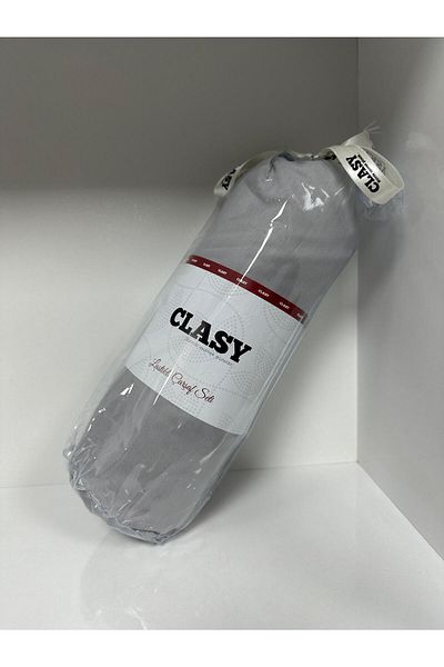 Clasy Σετ σεντόνια μονό ελαστικό Ranforce Grey