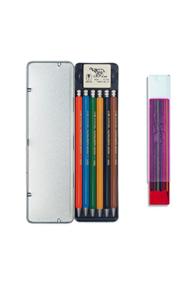 Koh-i Noor 5217 2.0 Mm 6 Renk Portmin Versatil Kalem Ve Uç Seti
