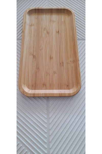 umut züccaciye Set of 2 Bamboo Presentation Plates and Oil Pot Six Coffee Presentations for Single Person