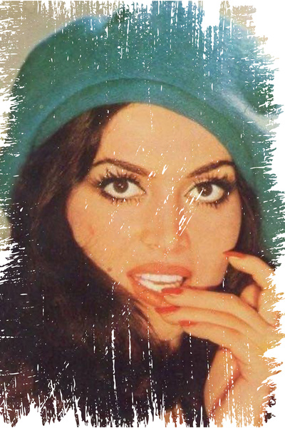 hediyeniburadabul Poster retro din lemn cu tematică Yeşilçam