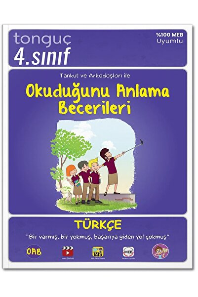 Tonguç Yayınları 4. Sınıf Türkçe Okuduğunu Anlama Becerileri