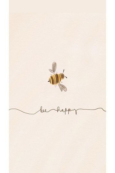 on the clouds Bee Happy με μοτίβο μέλισσας που πλένεται αντιολισθητική βάση, ανθεκτική στους λεκέδες, χαλάκι γιόγκα, χαλάκι Pilates
