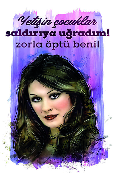 hediyeniburadabul Poster retro din lemn cu tematică Yeşilçam