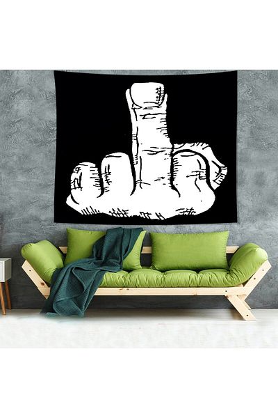 on the clouds Silent Response Movement Stain Resistant Velvet Textured Fabric Wall Cloth Wall Carpet Tapestry