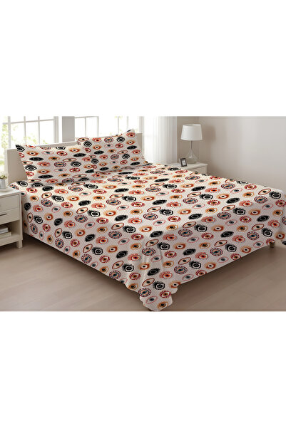 Evmila Πικέ διπλού μεγέθους με σχέδια και στάμπες - 200x220 εκ.