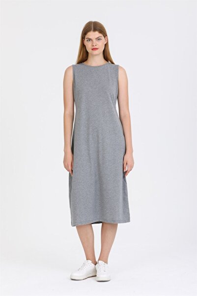 ESPİNA Gray Sleeveless Dress Lining - Underwear