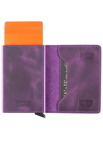 WalSmart Book Crazy Leather Wallet with Smart Mechanism