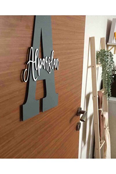 woodengifts ÇOCUK VE BEBEK ODASI HARF ÜZERİ İSİMLİ KAPI VE DUVAR KAPI SÜSÜ PANO İSİMLİK