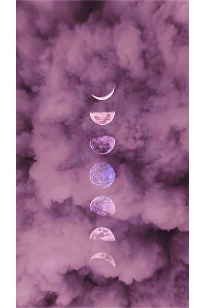 on the clouds Phases of the Moon Πλενόμενη αντιολισθητική βάση, ανθεκτική στους λεκέδες, χαλάκι γιόγκα, χαλάκι Pilates