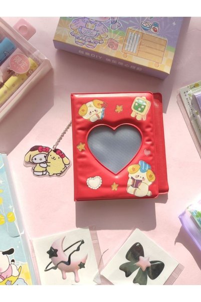 Lilaryum Binder kpop PCfotokart sleve Kawai holder