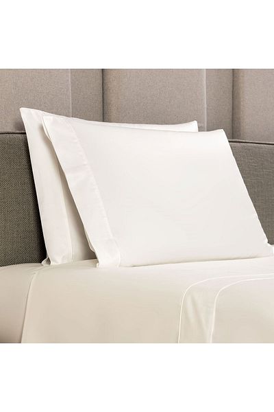 METİNEV Cotton Satin Cream Pillow Case
