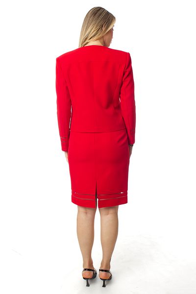 ZARAZA Skirt and Jacket Set - Tulle Detailed
