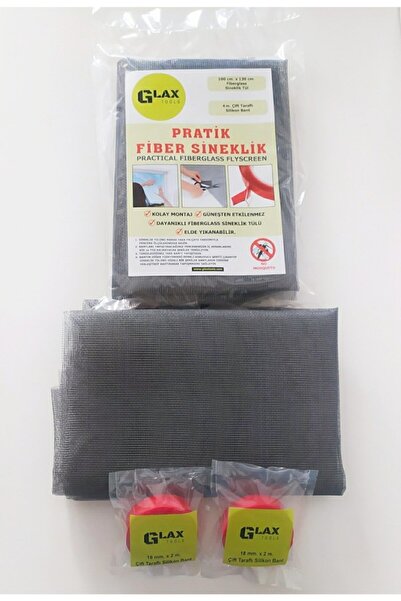 Genel Markalar Pratik Fiber Sineklik ( 100cm. X 130cm. Fiber Sineklik Tülü + ...