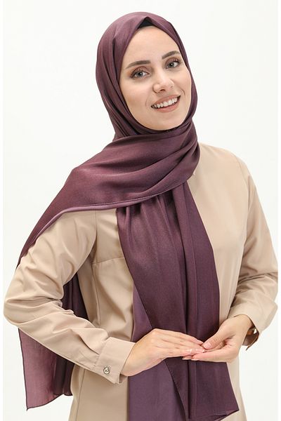 sefamerve 1099-13 Modell Pflaumenkristall-Schal