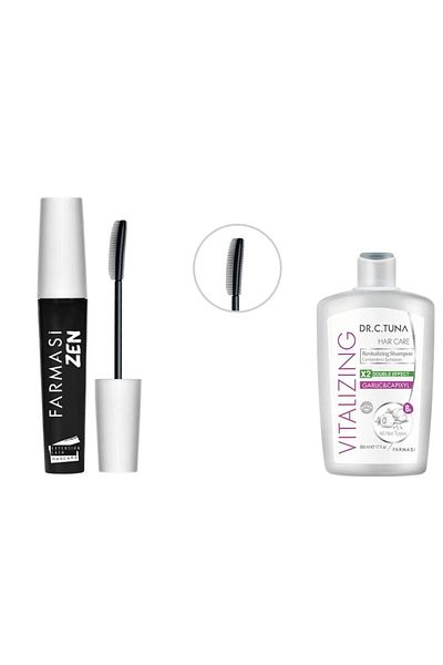 Farmasi Zen Mascara + Dr. C. Tuna Vitalizing Garlic & Capixyl Shampoo