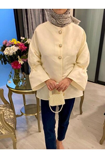 tafta Wedding Ceket Beyaz