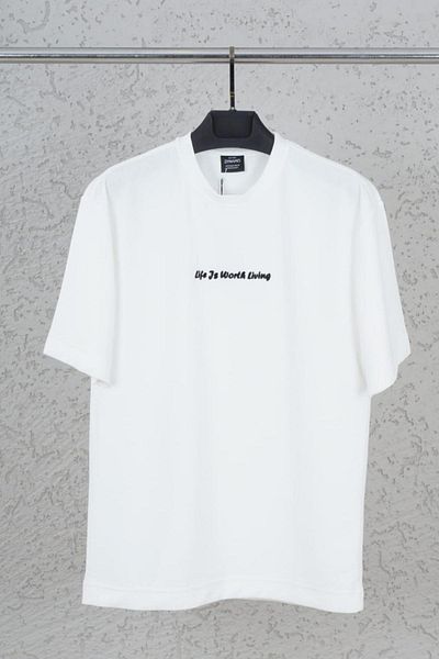 DYNAMO Men's 0 Collar T-shirt - 191 Model