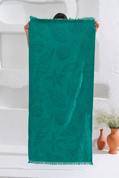 Homelover 100% βαμβάκι Peshtemal Tassel Detail Πετσέτα θαλάσσης Stella 70x150
