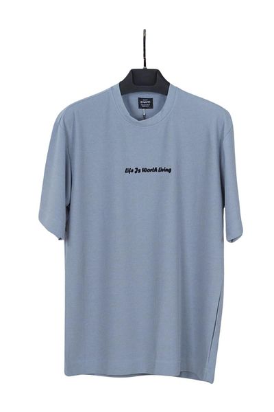 DYNAMO Men's 0 Collar T-shirt - 191 Model