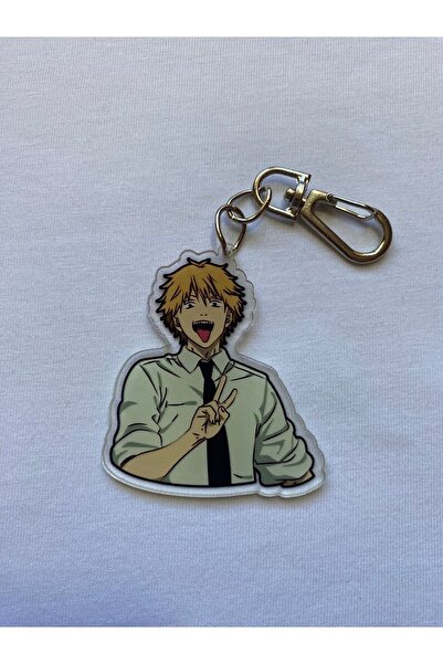 Hara Company Chainsaw Man Animesi Denji Anime Anahtarlık/çanta Süsü
