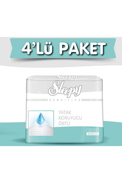 Sleepy 4-Piece Sleepy Mattress Protector 30X4 120 Pieces