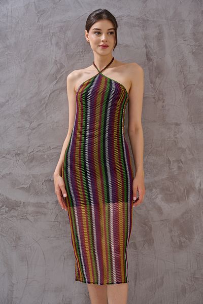 SHUGAA Γυναικείο φόρεμα Midi Lace