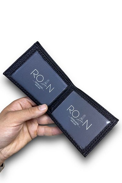 Roan Vegan Leather Wallet Portfolio 9 Θήκη πιστωτικής κάρτας με θήκη για κέρματα Συσκευασία δώρου Luxury Stylish Boxed